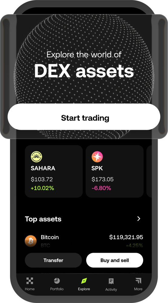 DEX 资产示意